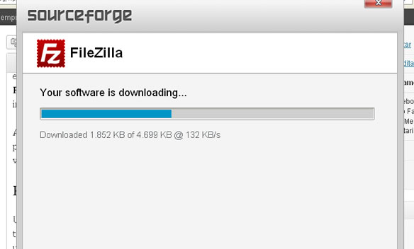 Instalación Filezilla Client
